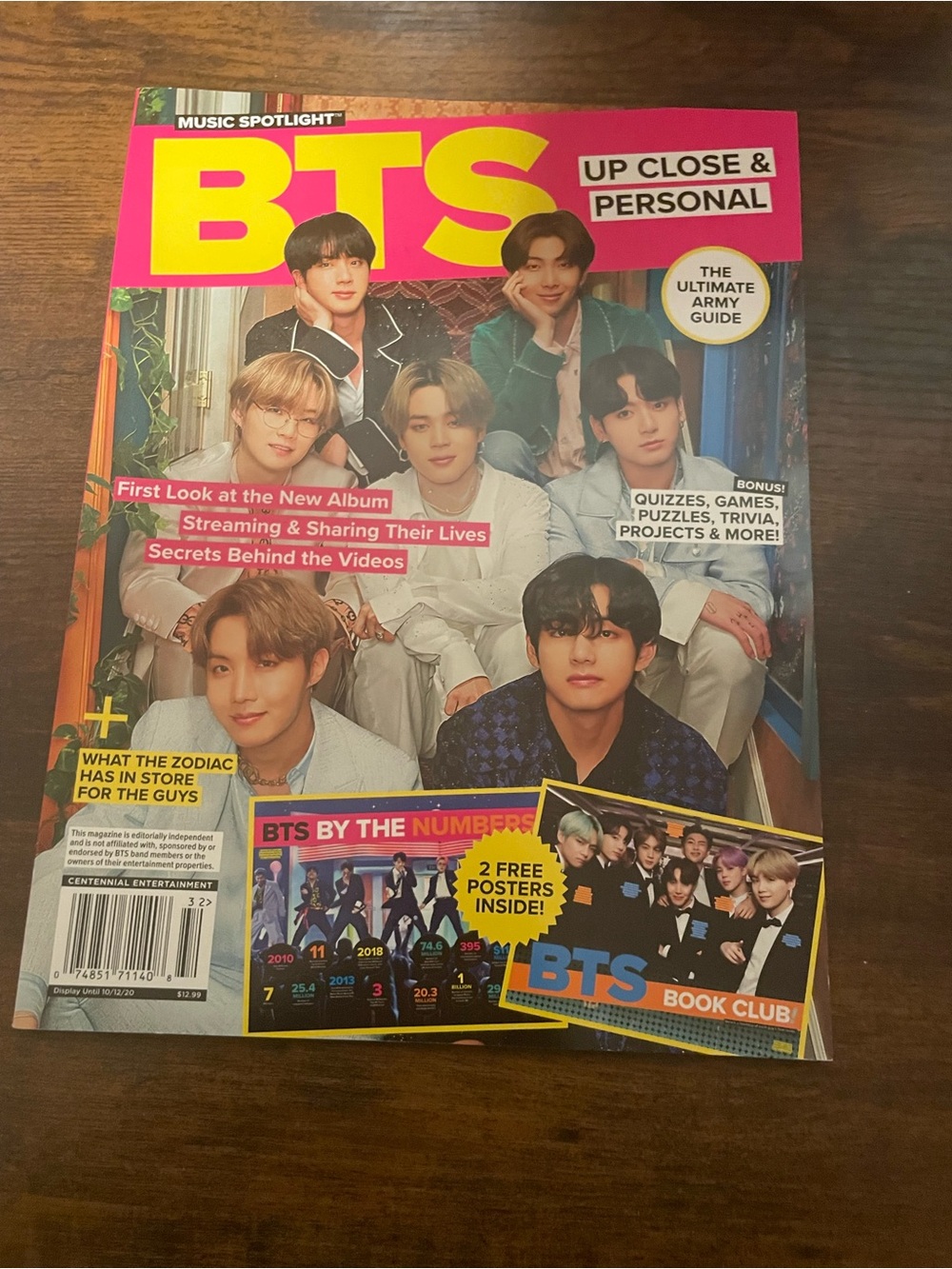 BTS up close and personal magazine